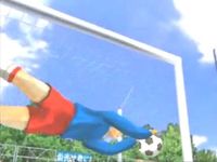 une photo d'Ã©cran de Captain Tsubasa sur Sony Playstation 2